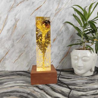 Resin Flower Preservation with LED Lamp (12 Inch)