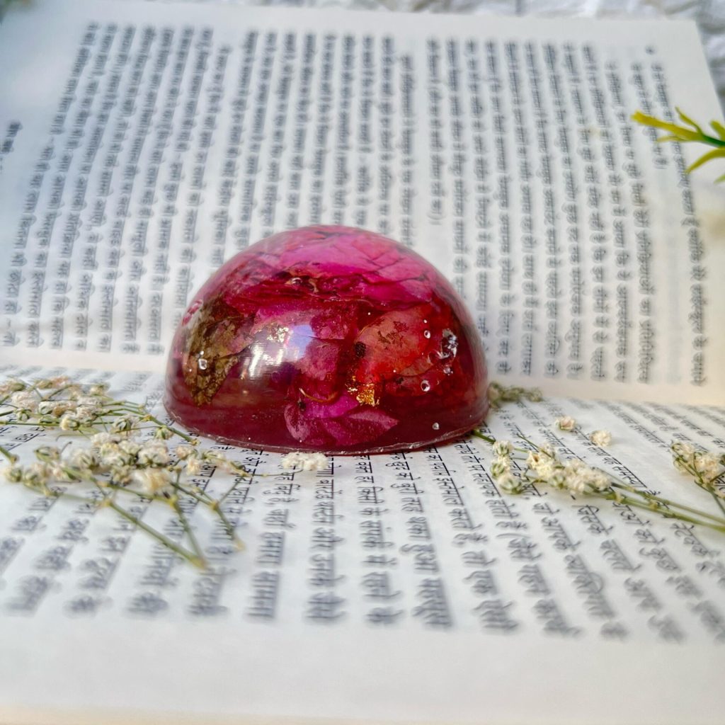 Handcrafted Resin Dome Paperweight