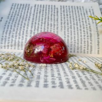 Handcrafted Resin Dome Paperweight