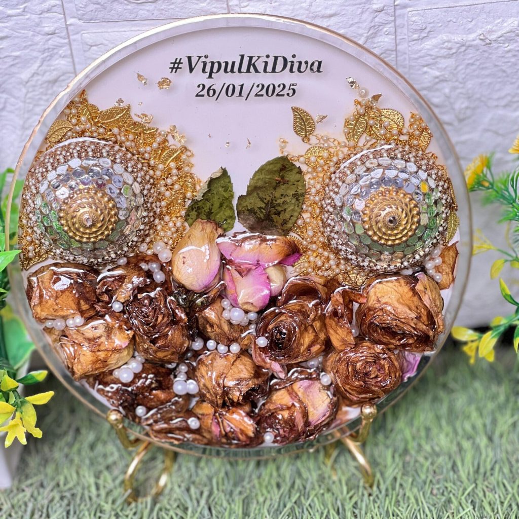 Shaadi Varmala Preservation Resin Jewellery – 8 Inch