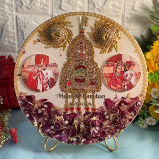 Marriage Memories Frame ( 10 inch ) | Kaleera Preservation in Resin