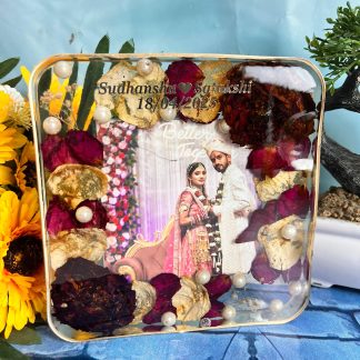 6 Inch Wedding Memory Resin Frame