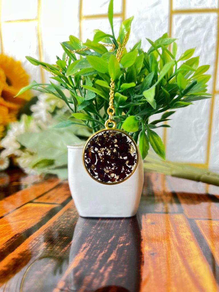 Wedding Flower Preservation Resin Jewelry