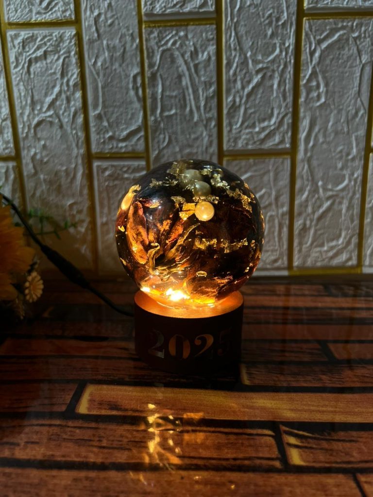 Wedding Garland Resin Preservation LED Globe