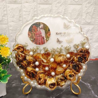 Wedding Jaimala Resin Frame | Varmala Preservation