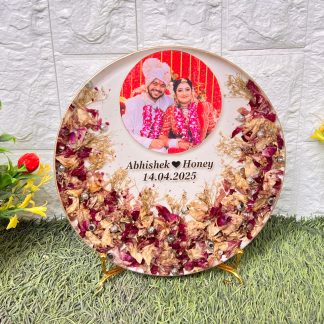 Shaadi Varmala Preservation Resin Keepsake Frame – 8 Inch