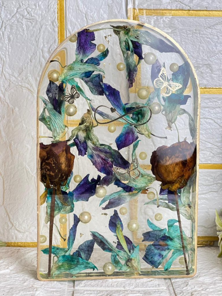 Arch Shaped Varmala Preservation Frame