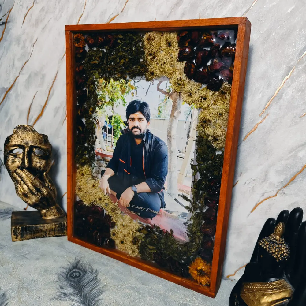 Spiritual Mala Preservation Photo Frame (12×16 Inch)