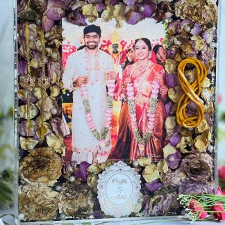 Wedding Memory Preservation Resin Photo Frame – 11×14 Inch