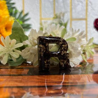 Custom Letter Resin Keychain Keepsake