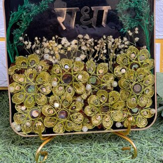 Custom Name Preserved Resin Memory Frame