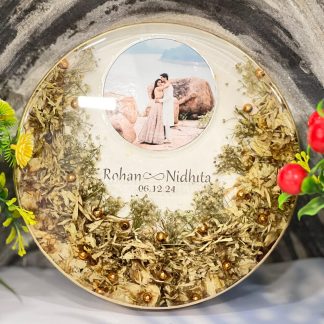 Resin Flower Preservation Frame (8- Inch)