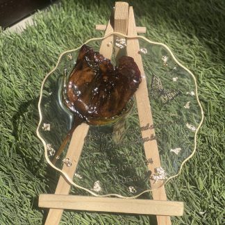 Single Rose Preservation in Resin (4- Inch)