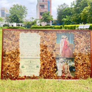 32x18 Inch Wedding Jaimala Invitation Frame