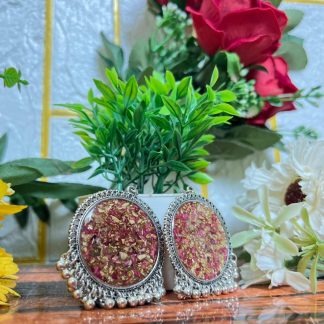 Resin Jewelry Set With Garland Preservation