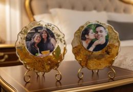 Circle Shape Resin Frame